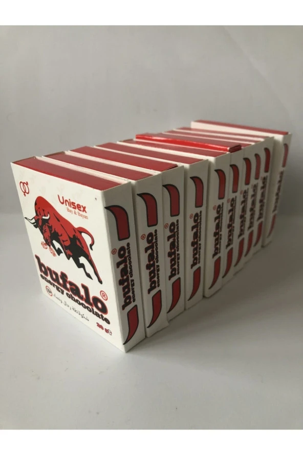 Bufalo Unisex Bitkisel Sağlıklı Çikolata 10lu - Resim 2
