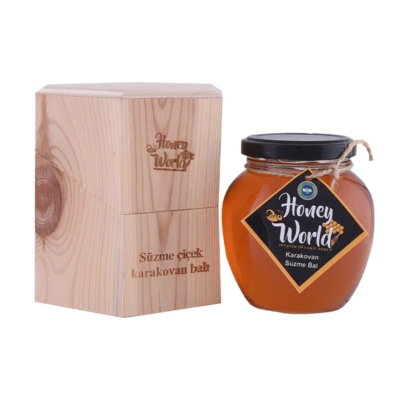 Honey World Organik Süzme Karakovan Balı 470 Gr ürün görseli 1
