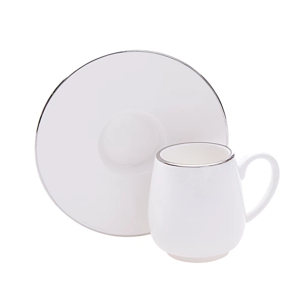 Decorium Kahve Fincan Takımı 12 Prc Platin Defolu ürün görseli 1