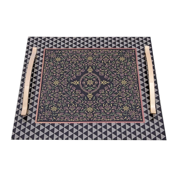 Decorium Cam Tepsi Kare 30X30 Cm Asaf M04674-AB ürün görseli 1