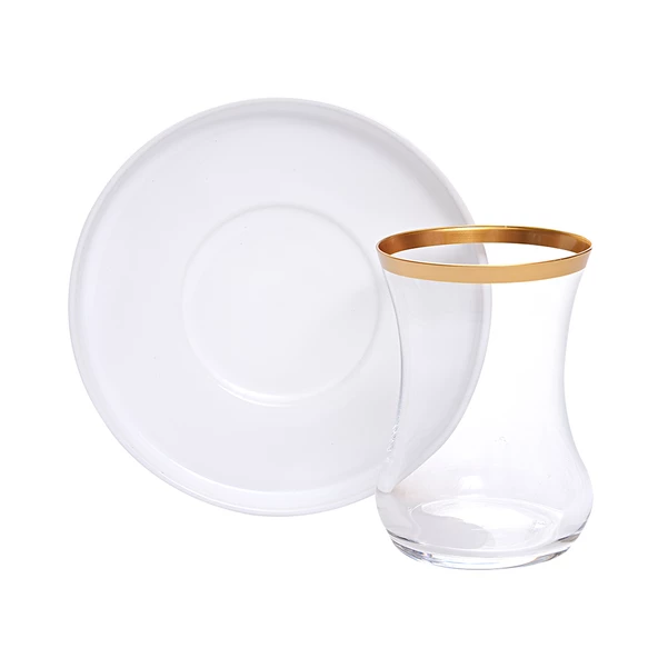 Decorim 6 lı Çay Takımı Altın 01 ürün görseli 1