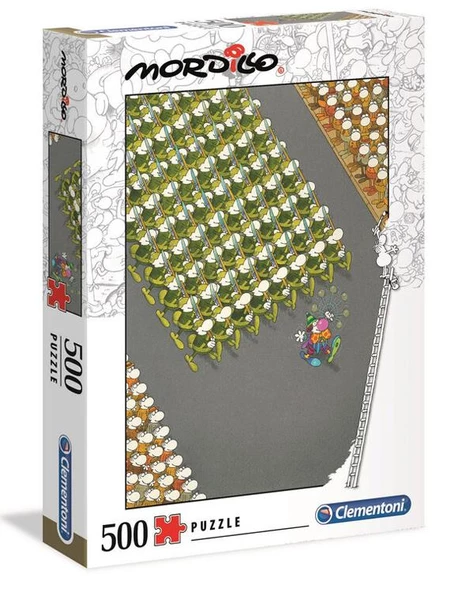 Clementoni Mordillo The March 500 Parça Puzzle 35078 ürün görseli 1