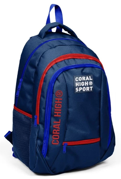 Coral High Sport Lacivert Ortaokul ve Günlük Sırt Çantası ürün görseli 1