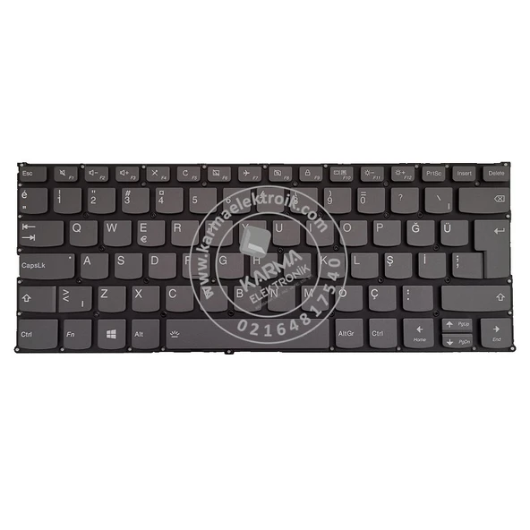 Lenovo ideaPad C340-14API Notebook Klavyesi (Siyah TR) - Resim 3