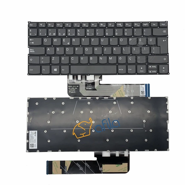 Lenovo ideaPad C340-14API Notebook Klavyesi (Siyah TR) - Resim 2