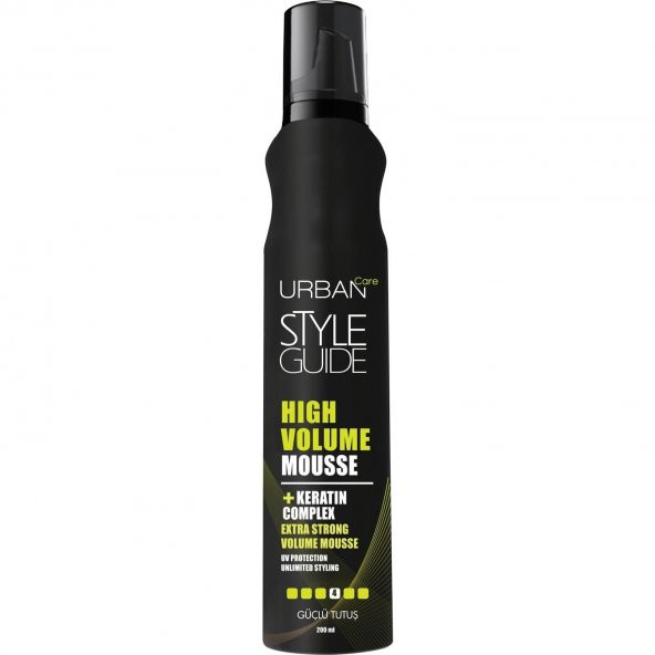 URBAN CARE STYLE GUİDE HİGH VOLUME MOUSSE 200 ML - Resim 2
