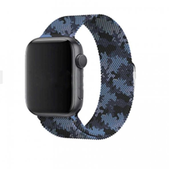 Apple Watch 38mm KRD-40 Tel Örgü İşlemeli Metal Kordon ürün görseli 1