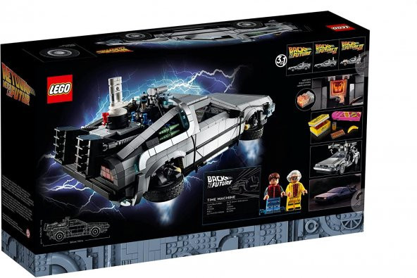 Lego 10300 Back To The Future Time Machine - Resim 2