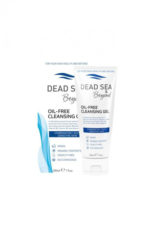 DEAD SEA Oil-Free Cleansing Gel 200 ml ürün görseli 1