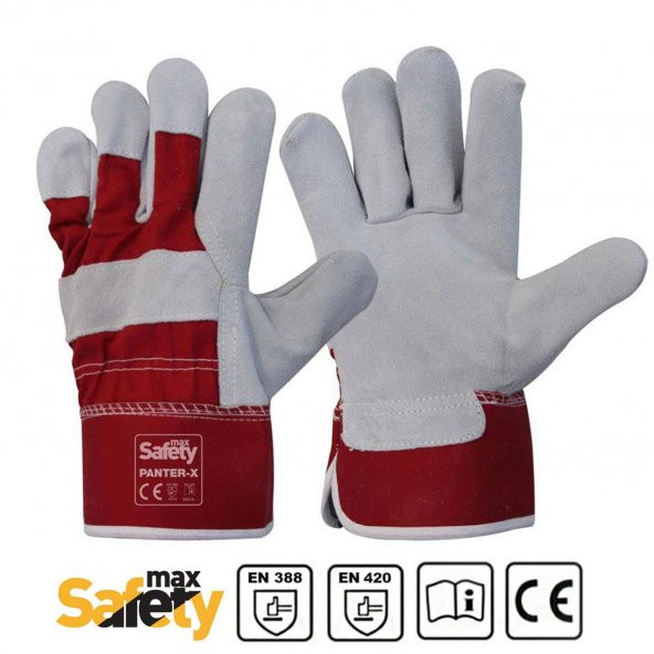 Maxsafety Delinme Dirençli İnşaat İş Usta Eldiveni 10/XL (1 ÇİFT) ürün görseli 1