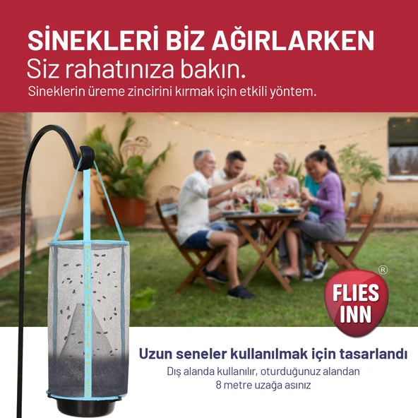 Flies inn Lite Karasinek Tuzağı - Resim 2