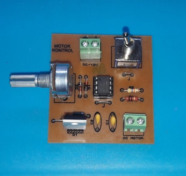DC Motor Hız ve Yön Kontrol Devresi - Resim 2