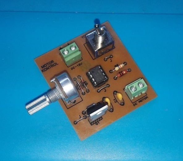 DC Motor Hız ve Yön Kontrol Devresi - Resim 3