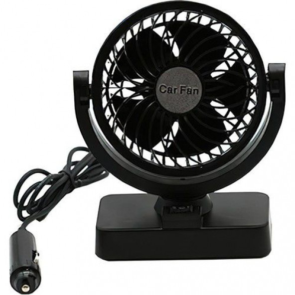 Carub Oto Vantilatör Torpido Üstü Çift Kademeli Ayarlı 12 Volt ürün görseli 1