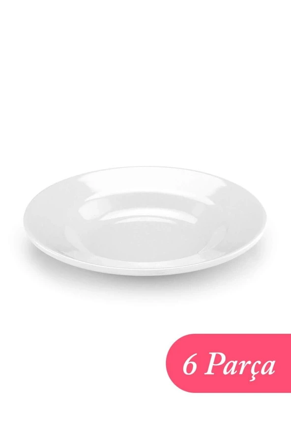 Melamin Çukur Tabak 6lı Paket 19 Cm ürün görseli 1