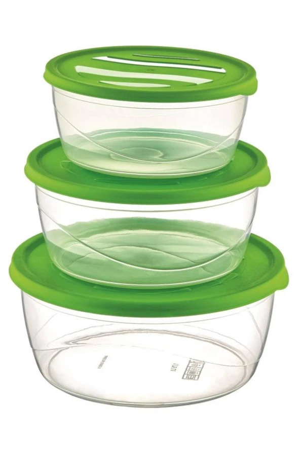 3 Lü Karizma Yuvarlak Set (3,70 Lt) ürün görseli 1