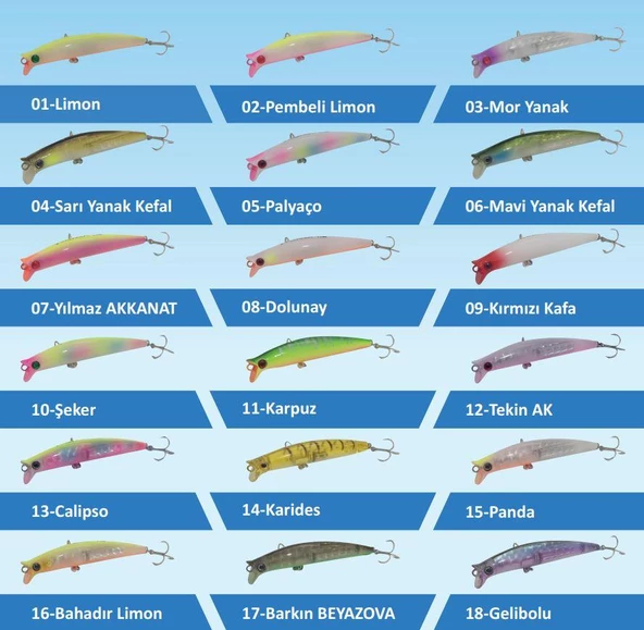 Ege Fish V Gaga 110 mm 16 gr Maket Balık ürün görseli 1