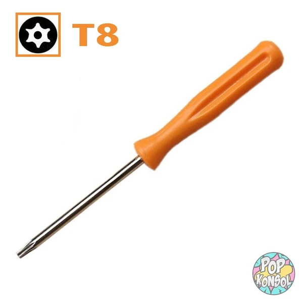 T8 Torx Uçlu Tornavida PS3 PS4 PS5 XBOX 360 XBOX One Tamir T8 Tork Tornavida Delikli Yedek Parça ürün görseli 1