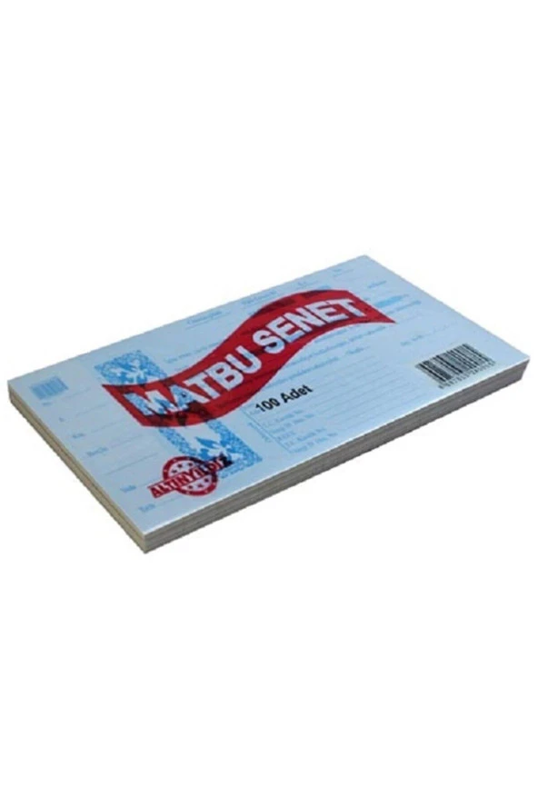 Altınyıldız Matbu Senet Bono (100 Adet Senet Bono) ürün görseli 1