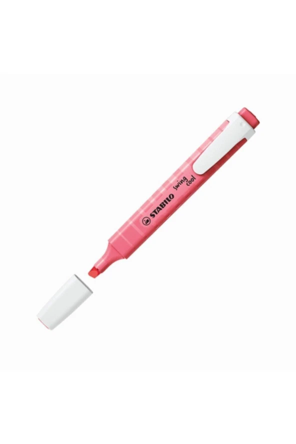 Stabilo Fosforlu kalem Swing Cool Pastel Gül Pembe (10 Lu Paket) ürün görseli 1