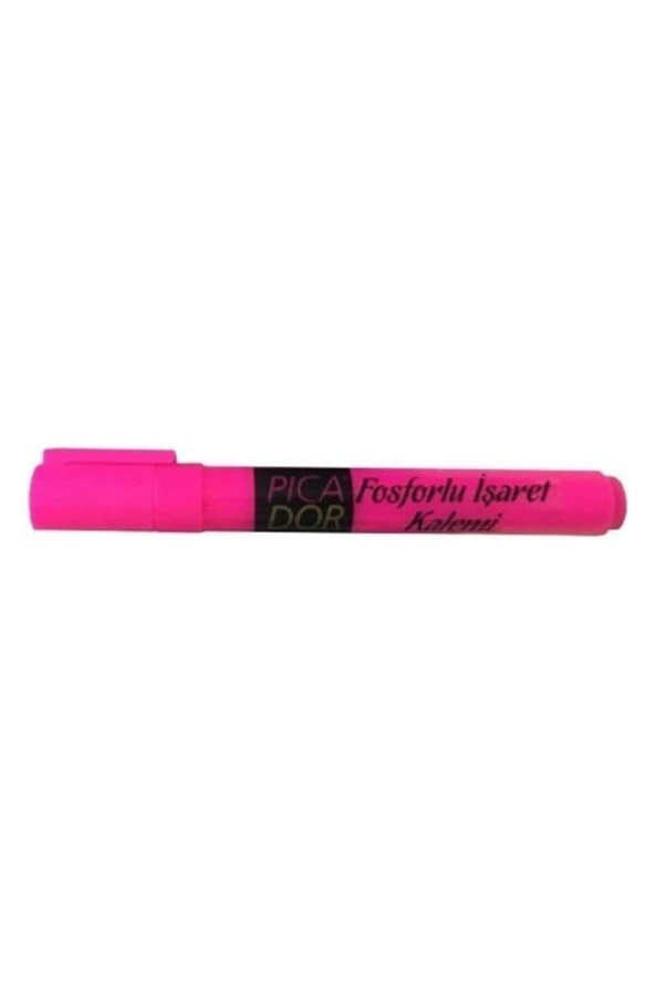 Picador Fosforlu Kalem Pastel Pembe (10 Lu Paket) ürün görseli 1