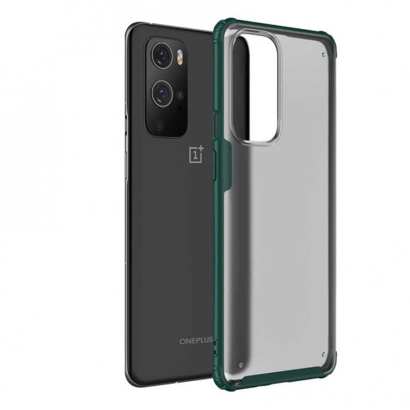 One Plus 9 Pro Kılıf Kılıf Kamera Çıkıntılı Airbag Tasarım Sert Silikon ürün görseli 1