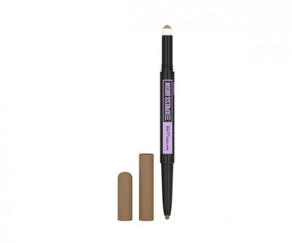 Maybelline Express Brow Satin Duo Çift Taraflı Kaş Kalemi - 01 Açık Ton ürün görseli 1