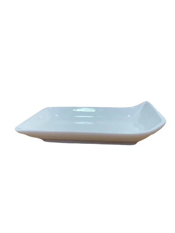 Acar Porselen Dikdörtgen Kayık Tabak 8x12cm 9347 ürün görseli 1