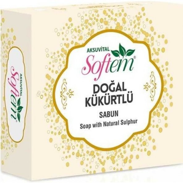 Softem Doğal Kükürtlü Sabun 130 Gr ürün görseli 1