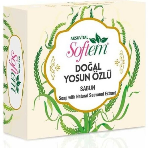Softem Doğal Yosun Özlü Sabun 130 Gr ürün görseli 1