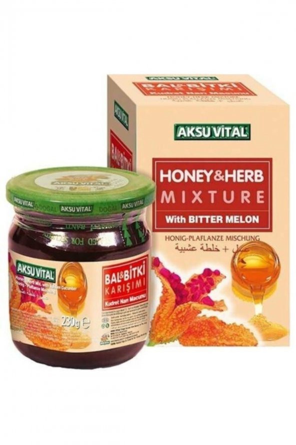 Aksu Vital Ballı Kudret Narı Macunu 230 gr ürün görseli 1