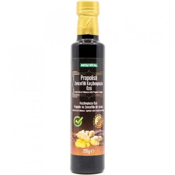 Aksu Vital Propolisli Zencefilli Keçiboynuzu Özü 350 Gr ürün görseli 1