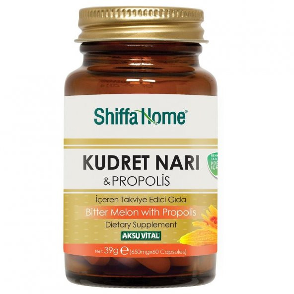 Shiffa Home Kudret Narı Propolisli 60 Kapsül ürün görseli 1