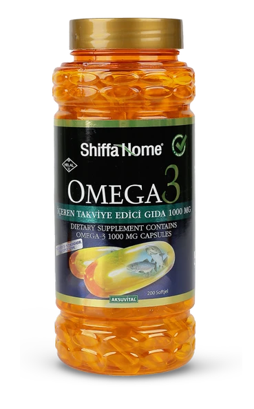 Omega-3 1000 mg 200 Softjel ürün görseli 1