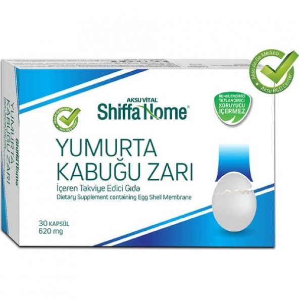 Shiffa Home Yumurta Kabuğu Zarı 30 Kapsül ürün görseli 1