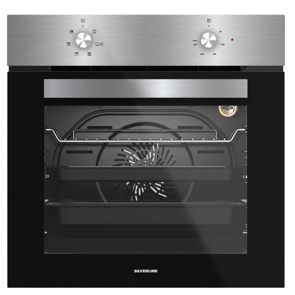 Silverline BO6501X01 S1 Ankastre Fırın inox ürün görseli 1