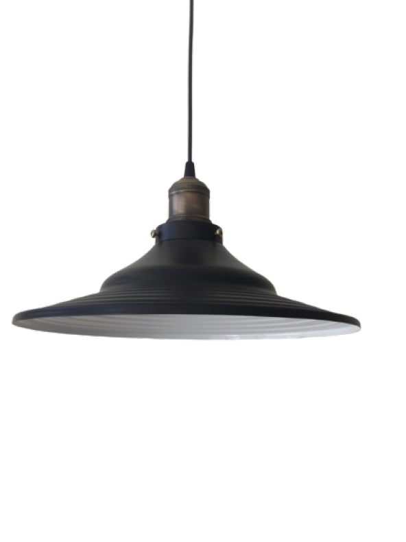 MYLİGHTS  RETRO  RUSTİK METAL SARKIT AVİZE 38 CM - Resim 2