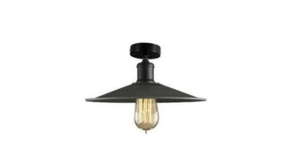 MYLİGHTS RETRO RUSTİK PLOFONYER TAVAN AVİZE 40 CM ürün görseli 1