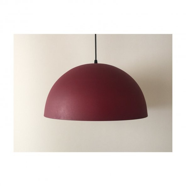 MYLİGHTS  BORDO  40 CM METAL SARKIT AVİZE ürün görseli 1