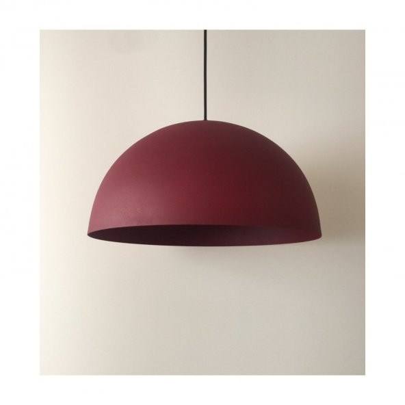 MYLİGHTS  BORDO  40 CM METAL SARKIT AVİZE - Resim 2