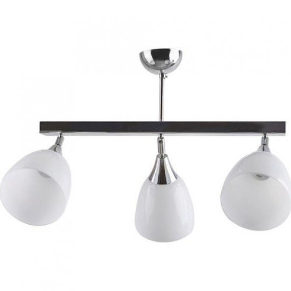 MYLİGHTS  MODERN SPOR  ÜÇLÜ SIRALI AVİZE HAREKTLİ BAŞLIKLAR ürün görseli 1