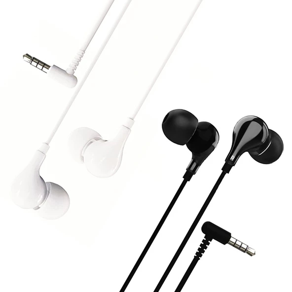 LinkTech E80 Stereo Mikrofonlu 3.5mm Kulak İçi Kablolu Kulaklık ürün görseli 1