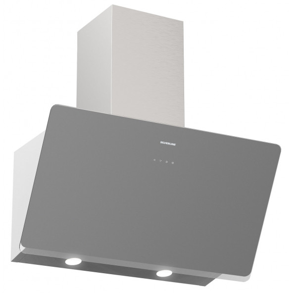 Silverline 3457 Soho Gri Duvar Tipi 60 CM Davlumbaz ürün görseli 1