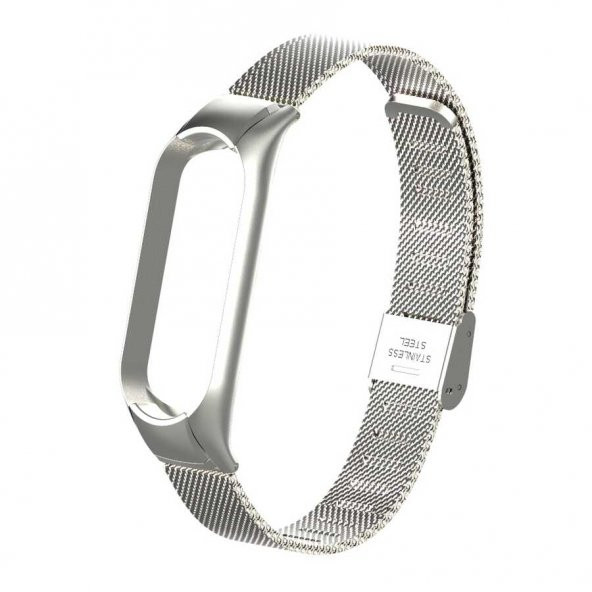 Xiaomi Mi Band 5 Metal Lüx Kordon - Resim 5