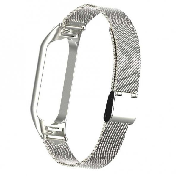 Xiaomi Mi Band 5 Metal Lüx Kordon - Resim 7