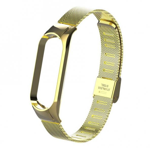 Xiaomi Mi Band 5 Metal Lüx Kordon - Resim 8