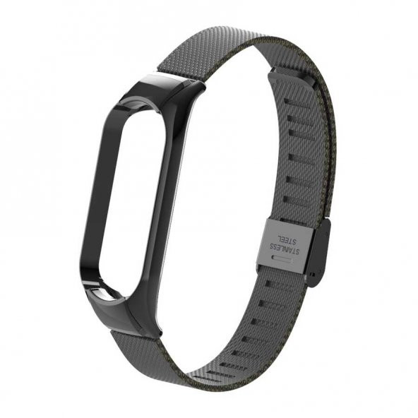 Xiaomi Mi Band 5 Metal Lüx Kordon - Resim 9