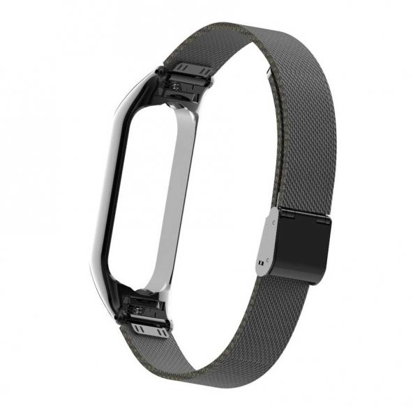 Xiaomi Mi Band 5 Metal Lüx Kordon - Resim 12