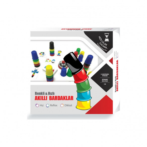 Akıllı, Hızlı, Renkli ve Süper Bardaklar ürün görseli 1