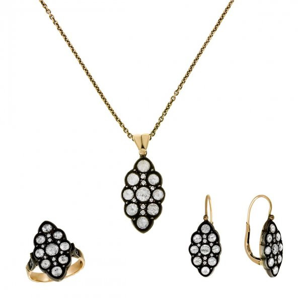 0,96 Ct Elmas Set ürün görseli 1